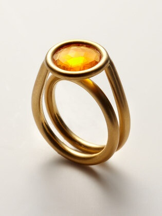 FIRE OPAL RING