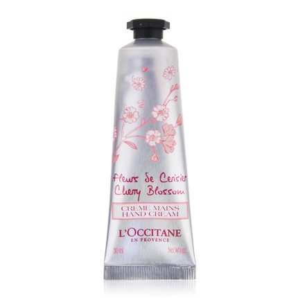 L'occitane/欧舒丹 樱花润手霜30ML 滋养清爽怡人 保湿 护手霜