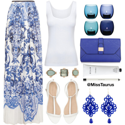 A fashion look from September 2013 featuring Boody tops, Roberto Cavalli skirts and Zara sandals. Browse and shop related looks.