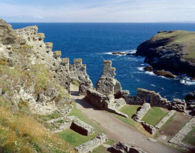 TINTAGEL, CORNWALL, ENGLAND Let me tell you a story about a boy who pulled a sword from a stone to become king, aided by a wizard called Merlin