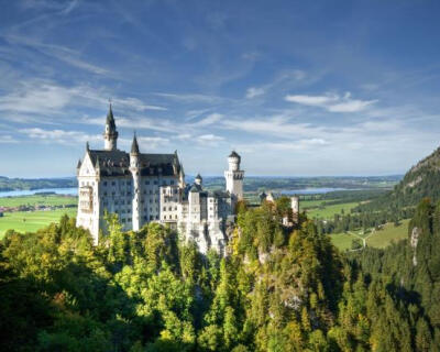 SCHLOSS NEUSCHWANSTEIN, BAVARIA, GERMANY It's hard to credit that Bavaria's 'mad' King Ludwig II never clapped eyes on Disneyland. The Wagner-loving royal, obsessed with romantic epics of knightly lor…