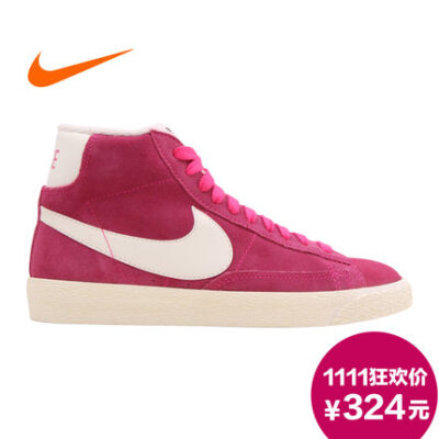 【雙11】雙11價：324元 Nike 耐克官方NIKE BLAZER MID SUEDE VINTAGE 女子運動鞋 518171