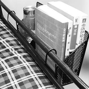 大学生用品创意寝室收纳架柜 宿舍挂篮 床头架置物架创意家居