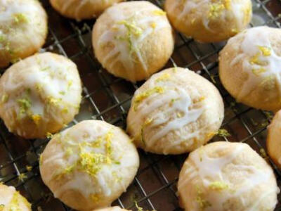 Coconut Lime Butter Cookies