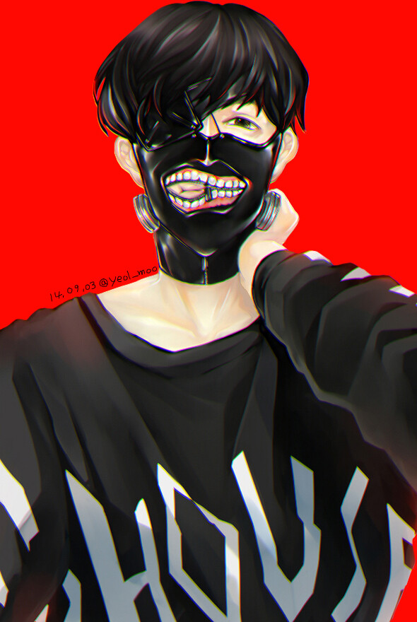 EXO张艺兴LAY東京喰種FANARTCR.YEOLMOO (comic.pixiv.net)