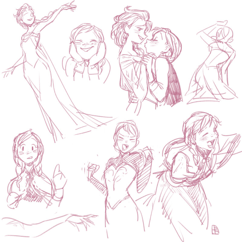 多分10回目アナ雪詰め | A-KA [pixiv]