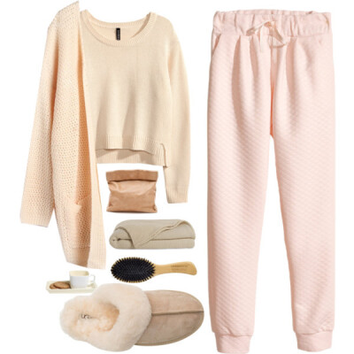 A fashion look from November 2014 featuring shirt sweaters, beige cardigan and fancy pants. Browse and shop related looks.