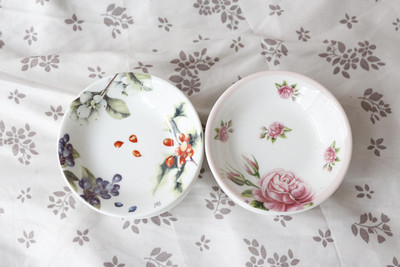 外贸出口欧美原单JBS田园风小味碟醋碟果酱碟