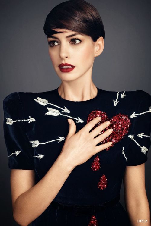 时尚,欧美,Anne Hathaway,Harper_s Bazaar,杂志