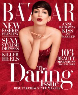 时尚,欧美,Anne Hathaway,Harper_s Bazaar,杂志