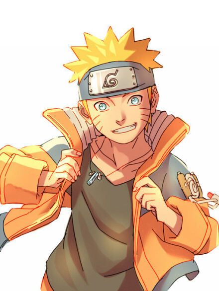 #NARUTO#我的生命里忽然出现了一道光。于是我不停地追逐着，追逐着，直到走近，发现，你就是那道光。 【文VIA闊別已久の紫菜豆腐湯】