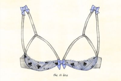 The 1/4 Bra Art Print