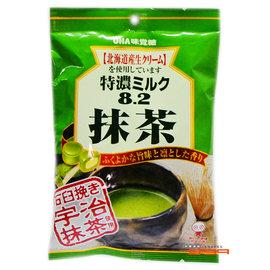 日本进口零食UHA悠哈味觉糖特浓宇治抹茶牛奶糖93g