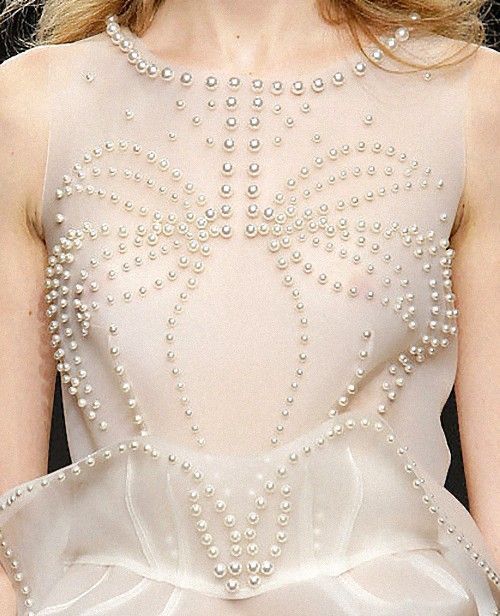 Delicate sheer dress...