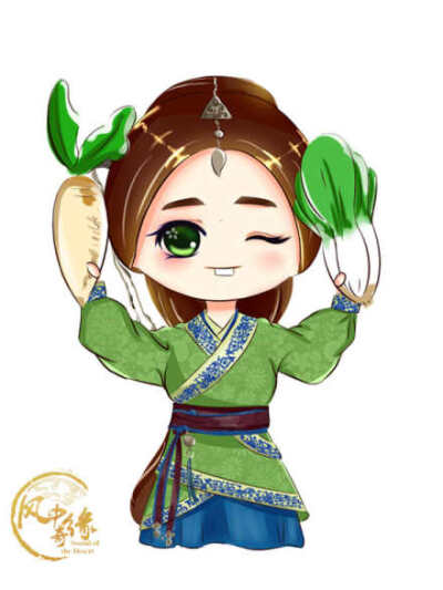 #风中奇缘# 拖延症好不容易才凑了九只小月@刘诗诗 ，突然发现了周播剧的好处 因为画的时间太久，似乎画风又发生了改变~~~~不知道下一波九张什么时候能出 #刘诗诗# @电视剧风中奇缘 @电视剧风中奇缘吧官博 @刘诗诗吧 …