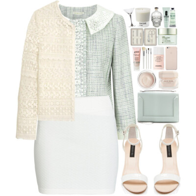 A fashion look from November 2014 featuring jack wills jacket, tory burch jacket and short white skirt. Browse and shop related looks.