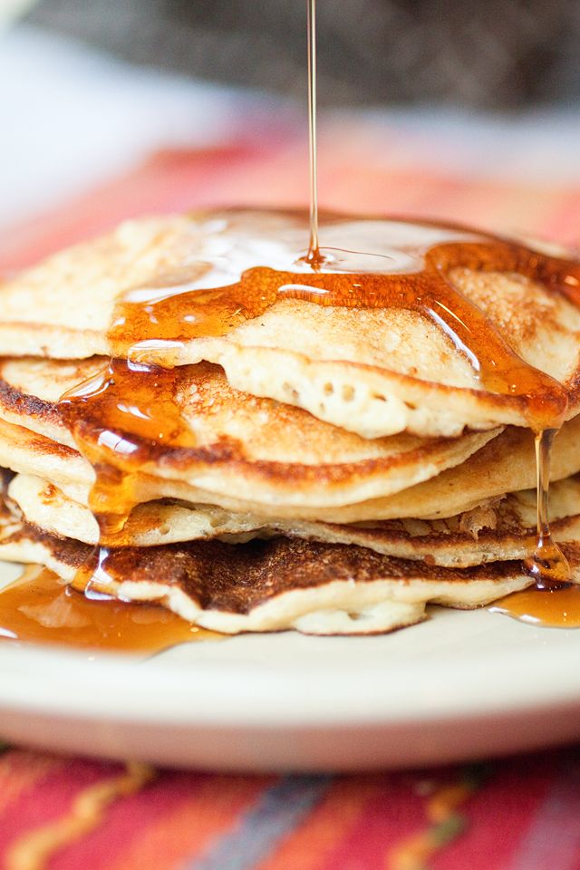 Cottage Cheese Pancakes- amazing!!!! Stella ate 6 of these- she's my picky one!