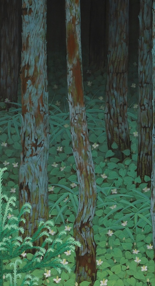 Forest by Katayama Bokuyo, 1928