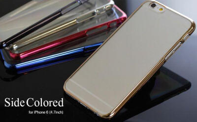  Side Colored iPhone 6 4.7寸专用方彩边框透明手机壳