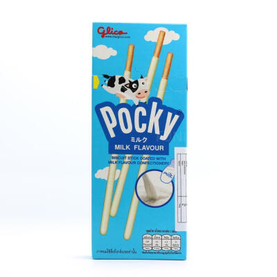 泰国进口 Pocky 百奇 百利滋 牛奶味饼干棒 进口零食 食品