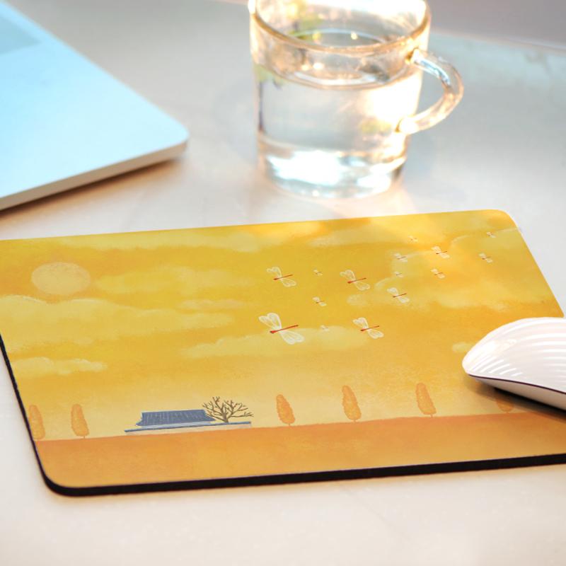 创意定制游戏鼠标垫超大加厚办公桌垫韩国卡通可爱键盘垫碗垫布垫