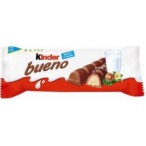 德国原装费列罗Kinder bueno 脆皮夹心牛奶巧克力单条装 21G 现货