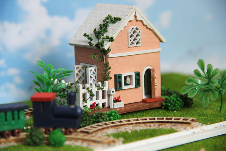 智趣屋DIY小屋甜蜜环球之旅手工拼装模型