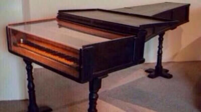 The world's oldest piano, built in Florence by Bartolomeo Cristofori in 1720...