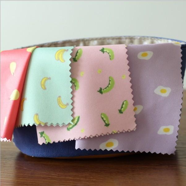 创意绒布镜面清洁布清新眼镜布韩国可爱卡通超细纤维手机屏幕擦布