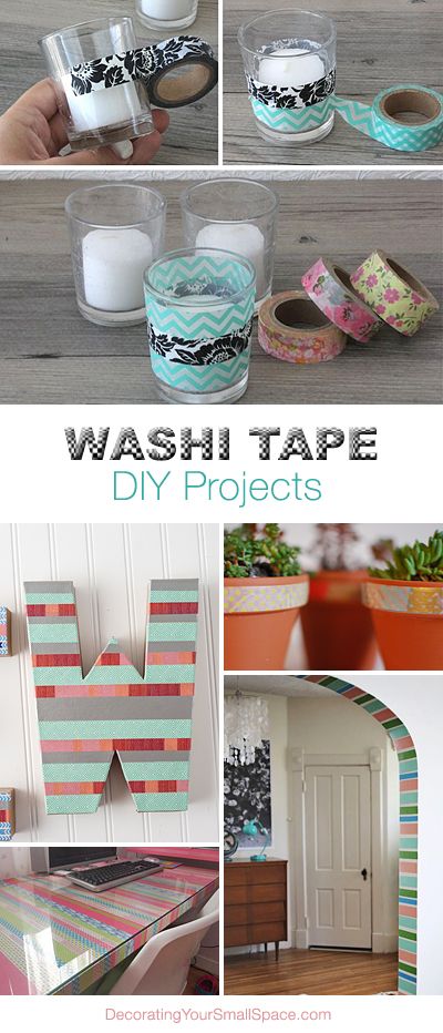 Washi Tape DIY Projects • Lots of Ideas &amp;amp; Tutorials!