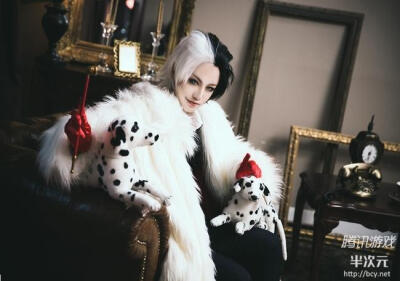 作品名：101忠狗 角色名：cruella cn：ATO