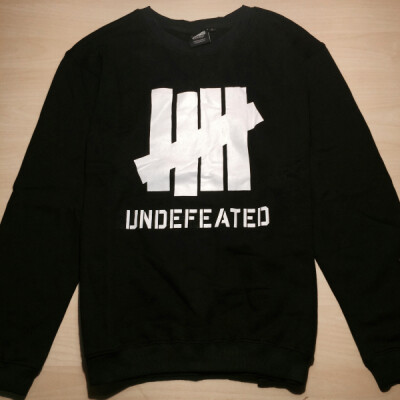 UNDEFEATED 美潮GD同款经典套头卫衣百搭圆领打底滑板卫衣