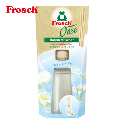 德国原装进口 Frosch菲洛施睡莲无火藤条香薰 植物精油 90ml