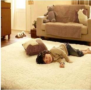 可水洗丝毛地毯 客厅 茶几 卧室 床边地毯可爱 IY9ABSBS