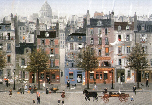 在gauguin大街散步