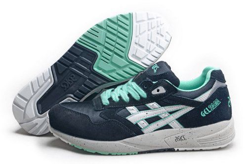 ASICS 亚瑟士 Asics GEL-Saga 系列男鞋 跑步鞋 (41, 黑玉)