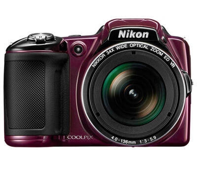 Nikon尼康 COOLPIX L830 34倍长焦数码相机 旋转屏 行货L830