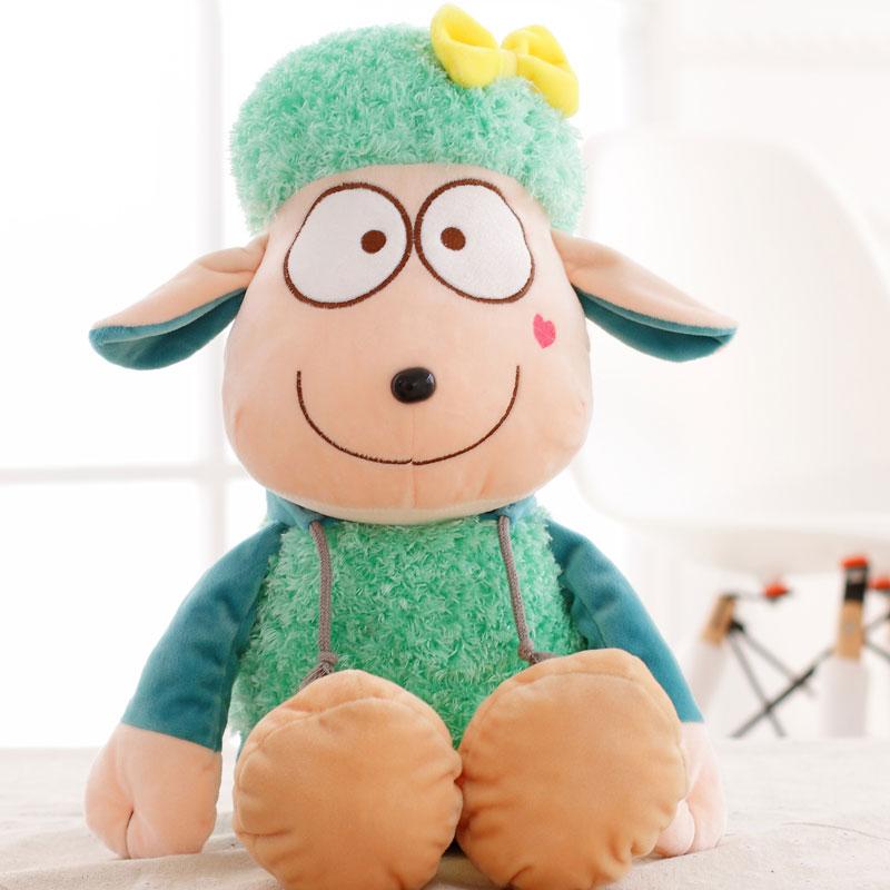 超萌可爱公主羊公仔羊年吉祥物小羊毛绒玩具布娃娃公司年会礼品