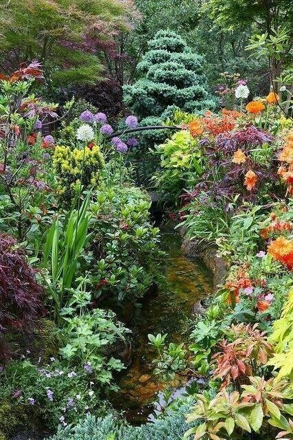 英國私家花園Four Seasons Garden， 花園的主人是牛頓夫婦，數(shù)十年如一日精心打理，付出換來的回報(bào)