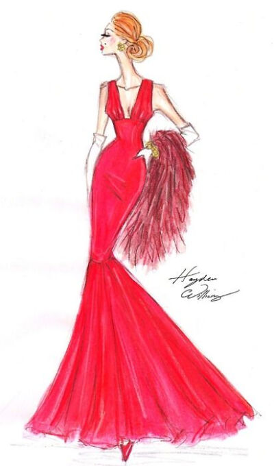 Hayden Williams Fashion Illustrations