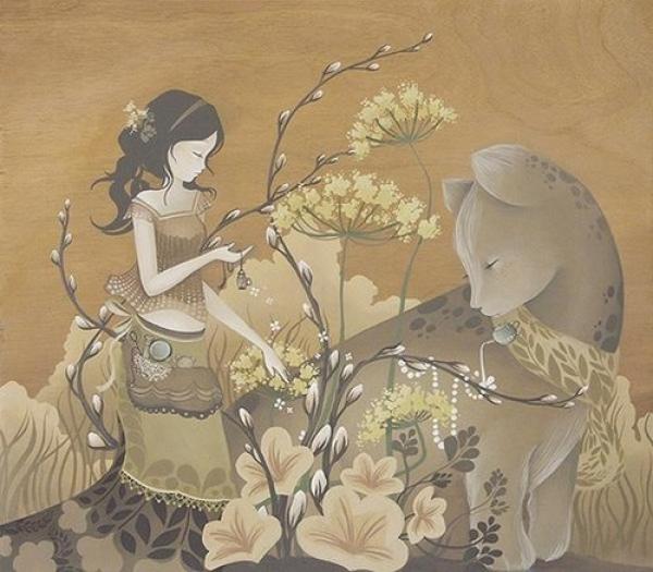 韩国画师Amy Sol唯美浪漫主义插画作品