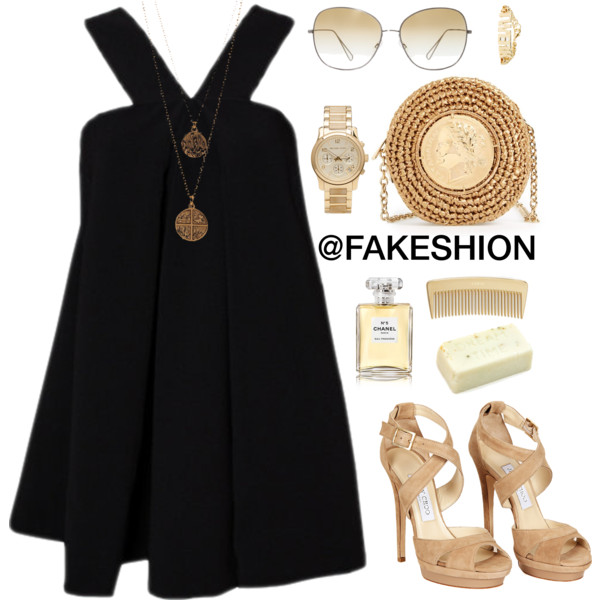 A fashion look from April 2014 featuring short dresses, platform sandals and crossbody handbags. Browse and shop related looks.