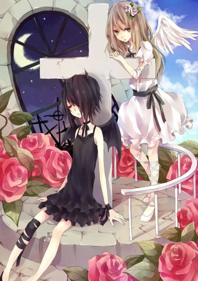 【漫の图】恶魔与天使的华丽图图，喜欢的来...