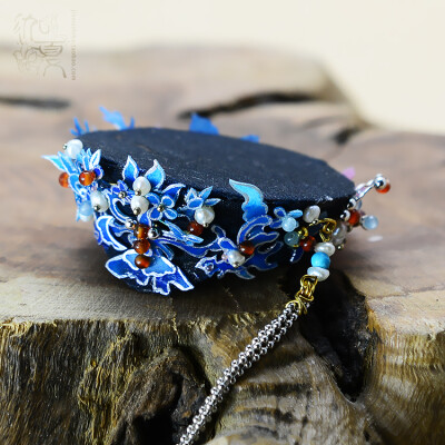 【迦夏】Obitsu/6分小头 古装娃用清装头饰钿子 清雾霜 （展示）