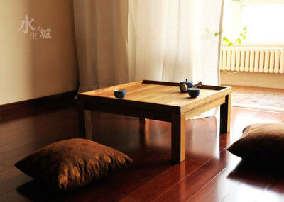 欧式简约实木家具/橡木/沙发&amp;quot;幻影&amp;quot;:茶几(脚凳)的图片