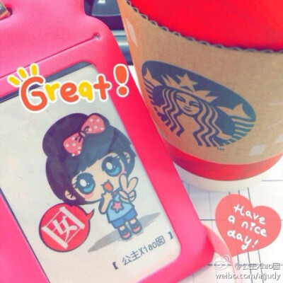 ?Lunch time，领导请客喝STARBUCKS…人手一杯，凑个“全家?！笨?！Aha～#囡Style# Friday的午后，捧一杯浓醇热咖，既解腻，又提神，自然心情大佳。若再配上蛋糕一块，芝士也好，慕斯也罢，想必那都是极好的。