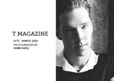 # Benedictcumberbatch#一起回顾一下老大忙碌的一年里上了哪些杂志赚了多少眼球吧！【By:dudeufugly】