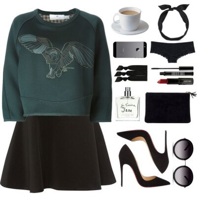 A fashion look from November 2014 featuring adidas, black skirt and hipster panties. Browse and shop related looks.