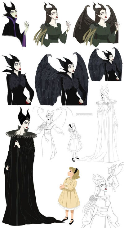 Maleficent Jolie by Precia-T on deviantART