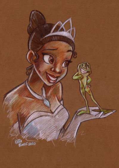 The Princess and the Frog by joaquimbundo.deviantart.com on @deviantART